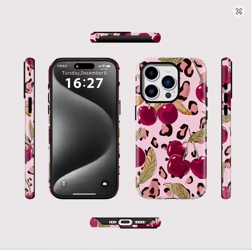 Cherry Luxe Leopard - Glam Edition.